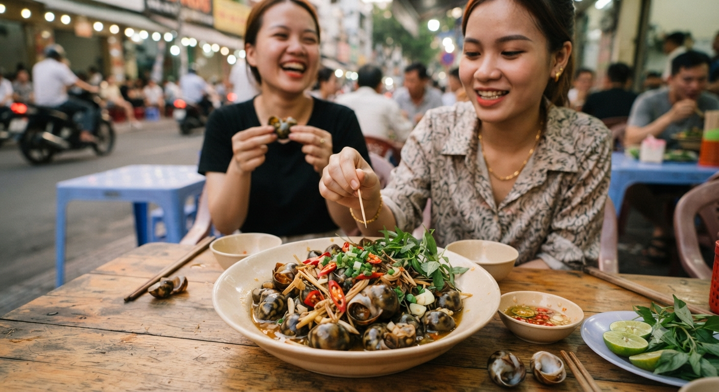 Vì sao món ốc lát xào sả ớt thích hợp làm món khai vị